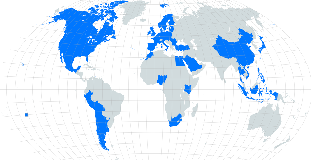 Pak Tools global export destinations