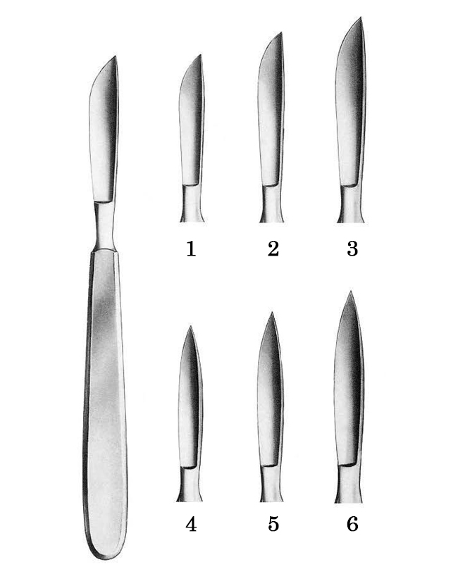 Collin Operating knives