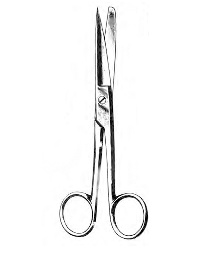 Dental Operating Scissor Standard Straight Sharp/Blunt