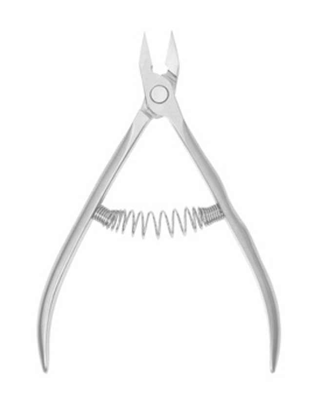 cuticle nail nipper with spring