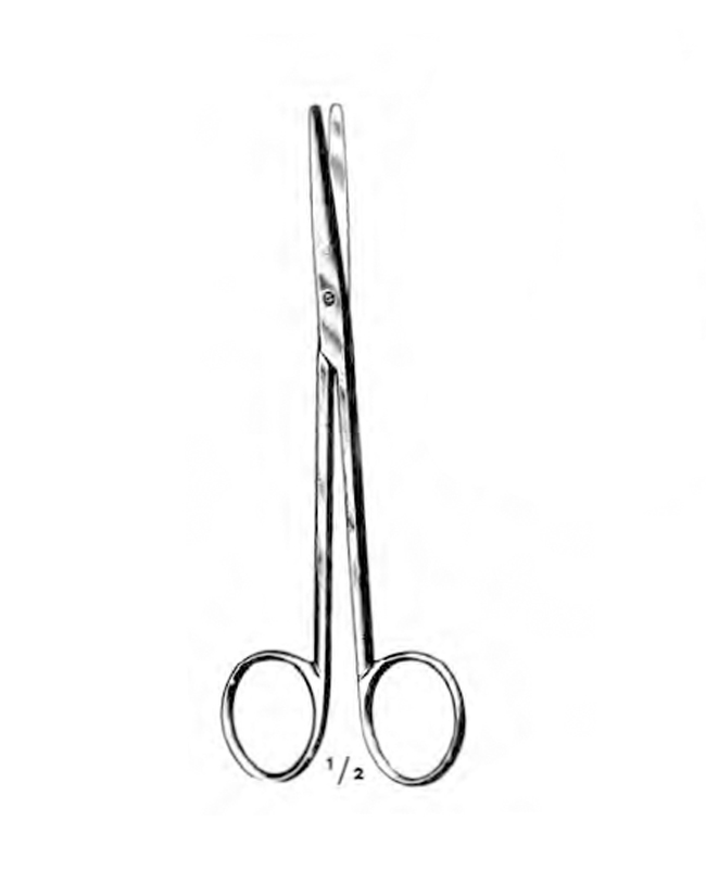 Metzenbaum Scissor 14.5 cm Blunt-Blunt Straight Tip
